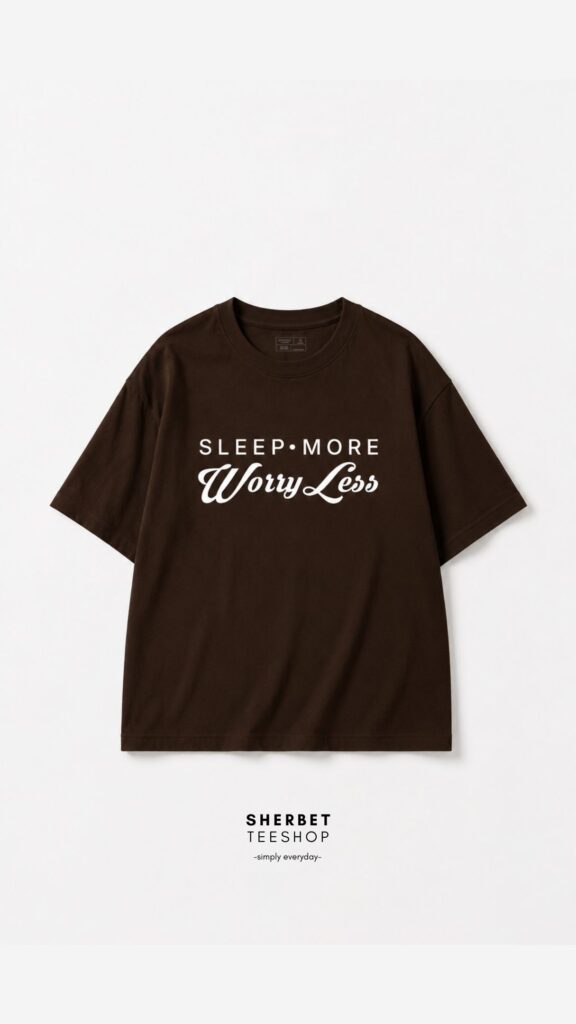 T-shirt เสื้อยืด คอลเลคชั่นใหม่ คนชอบนอน ! I ❤︎ sleep