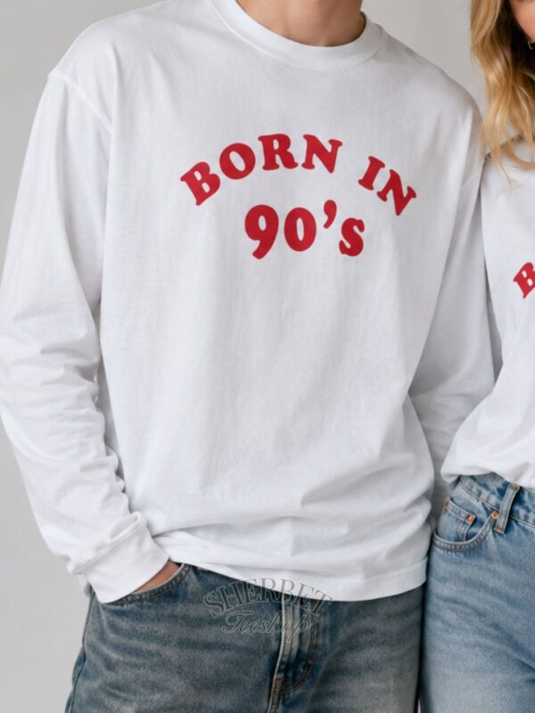 T-Shirt : Born in 90'S - Cotton fabric - Image 2