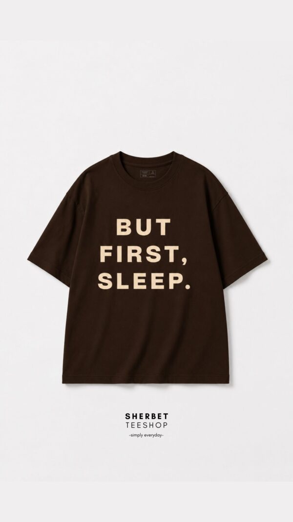 T-shirt เสื้อยืด คอลเลคชั่นใหม่ คนชอบนอน ! I ❤︎ sleep - Image 3