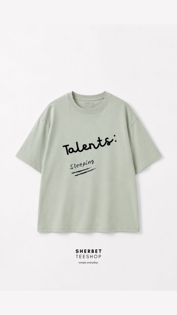T-shirt เสื้อยืด คอลเลคชั่นใหม่ คนชอบนอน ! I ❤︎ sleep - Image 2