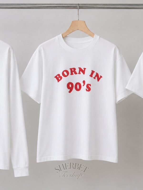T-Shirt : Born in 90'S - Cotton fabric - Image 5