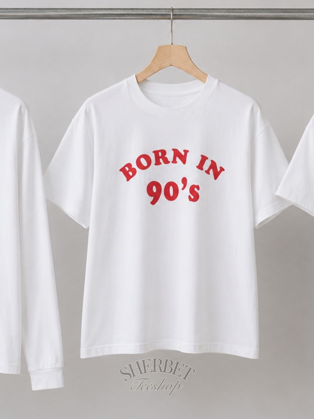 T-Shirt : Born in 90'S - Cotton fabric - Image 5