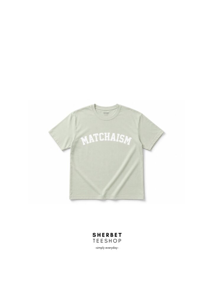 เสื้อยืด Matchaism ผ้าคอตตอน