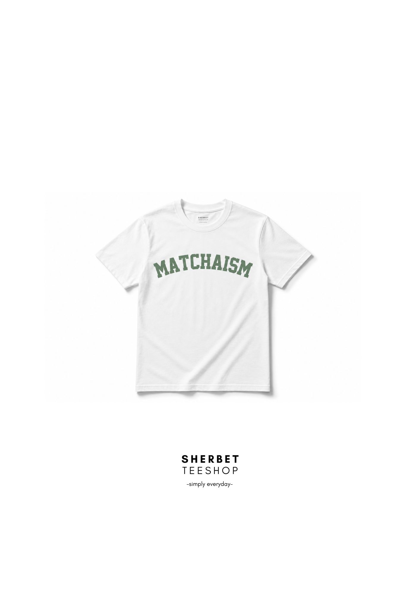 เสื้อยืด Matchaism ผ้าคอตตอน - Image 3