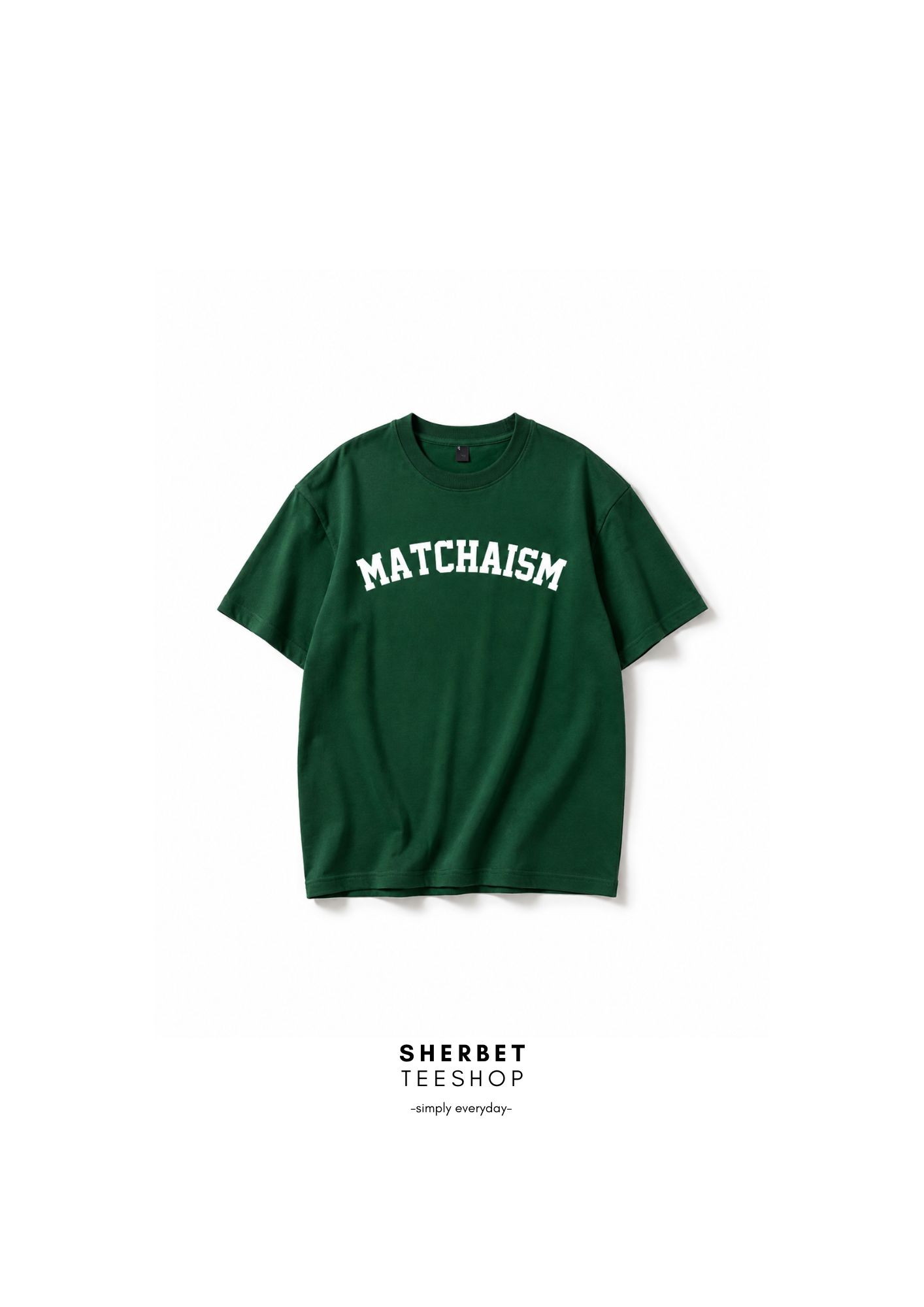 เสื้อยืด Matchaism ผ้าคอตตอน - Image 1