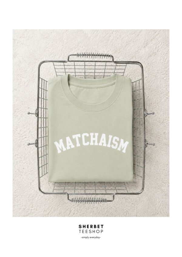 เสื้อยืด Matchaism ผ้าคอตตอน - Image 4