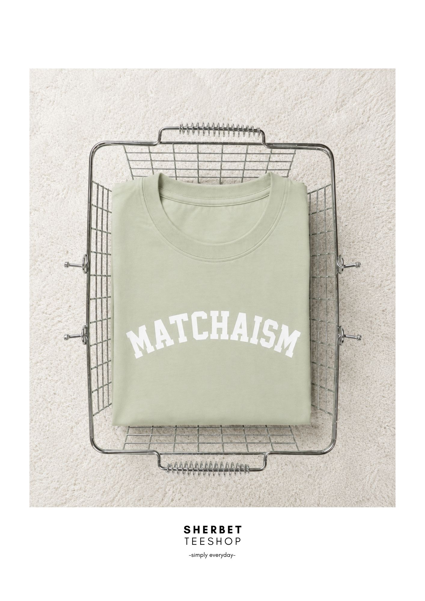 เสื้อยืด Matchaism ผ้าคอตตอน - Image 4