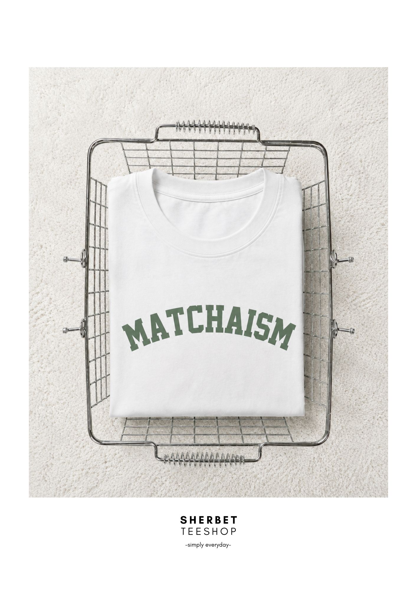 เสื้อยืด Matchaism ผ้าคอตตอน - Image 5