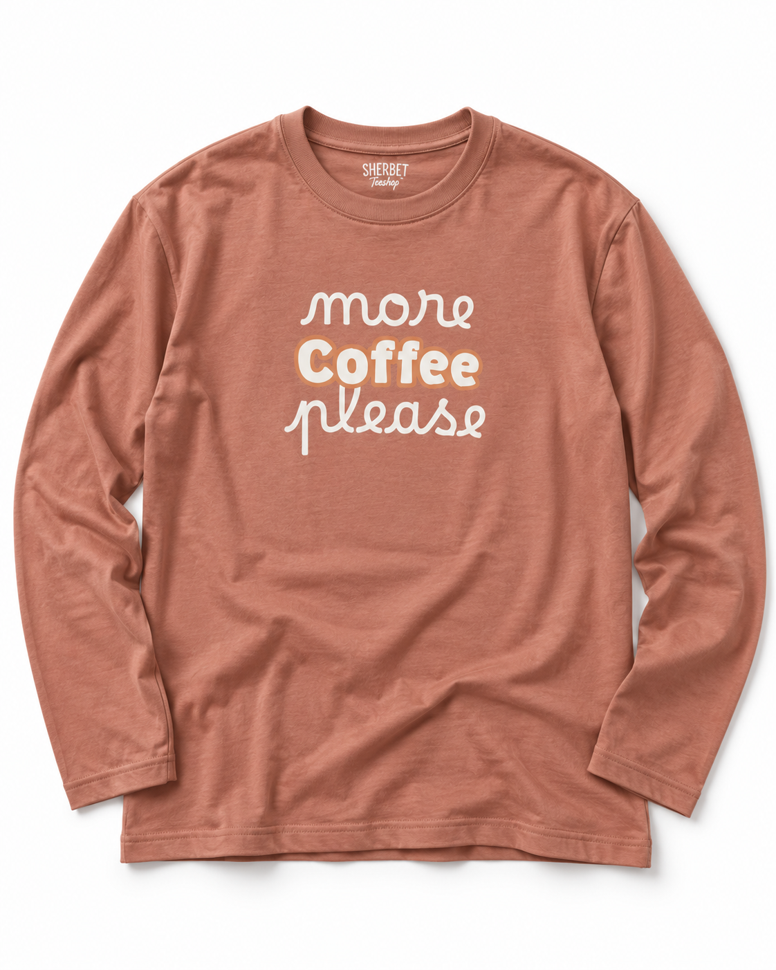 เสื้อแขนยาว.✦ ݁˖ 𝗠𝗼𝗿𝗲 𝗰𝗼𝗳𝗳𝗲𝗲 𝗽𝗹𝗲𝗮𝘀𝗲!-Cotton - Image 2