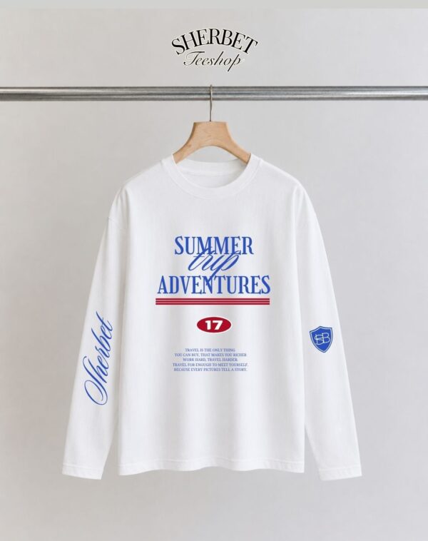 Long Sleeve T-shirt - Summer Trip - Image 3