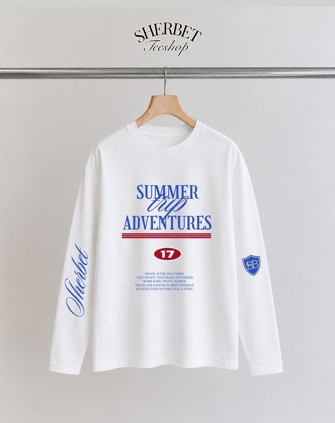 Long Sleeve T-shirt - Summer Trip - Image 3