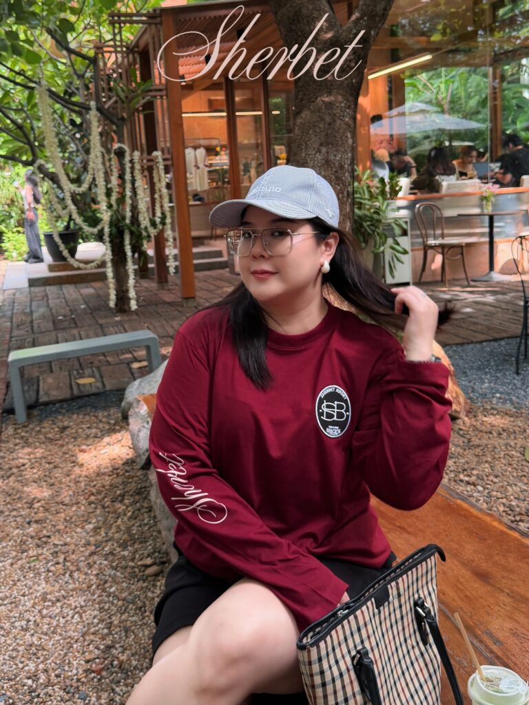 Long sleeve - Autumn (Wine&Beige)