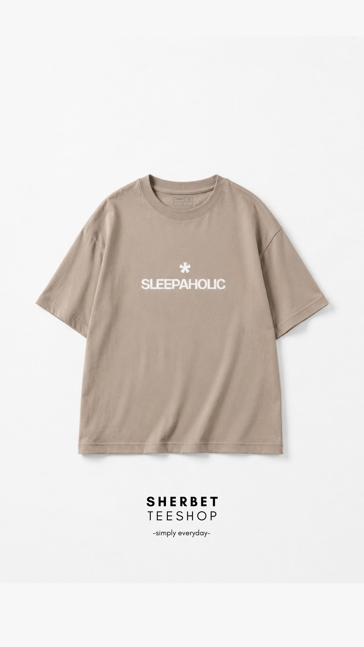 T-shirt เสื้อยืด คอลเลคชั่นใหม่ คนชอบนอน ! I ❤︎ sleep - Image 7