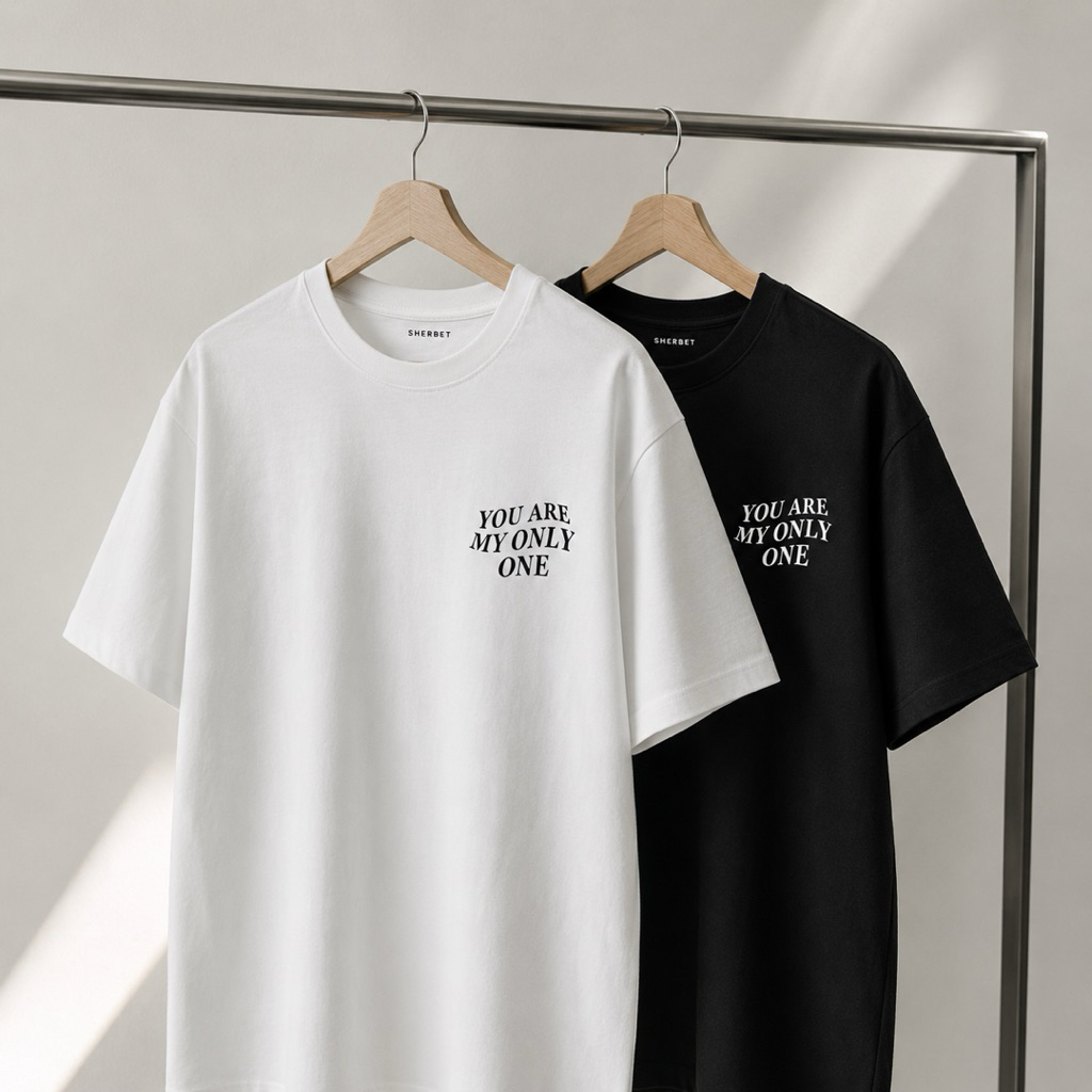 T-shirt : You are my only one – Cotton fabric