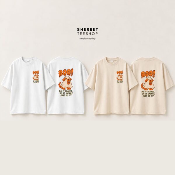 เสื้อยืดผ้าคอตตอน ทรง Oversize - Halloween 2026 - Image 3