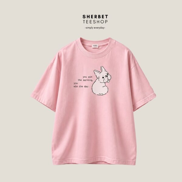 T-shirt Oversize : Cat / your mind 🤎 - Image 7