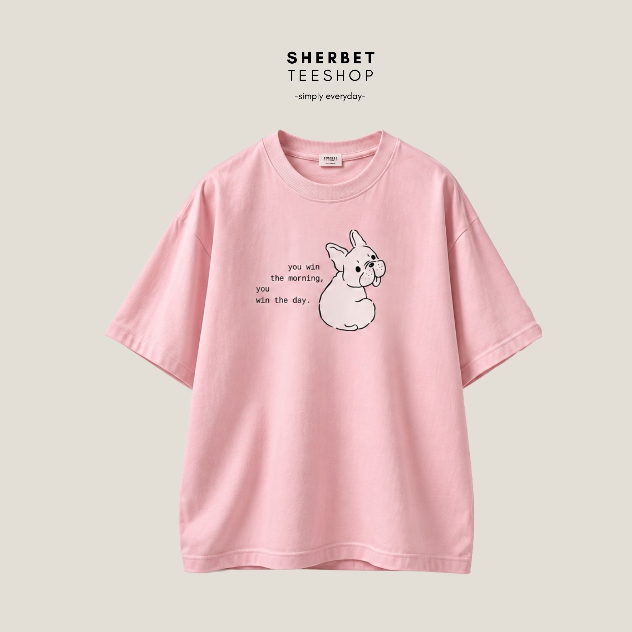 T-shirt Oversize : Cat / your mind 🤎 - Image 7