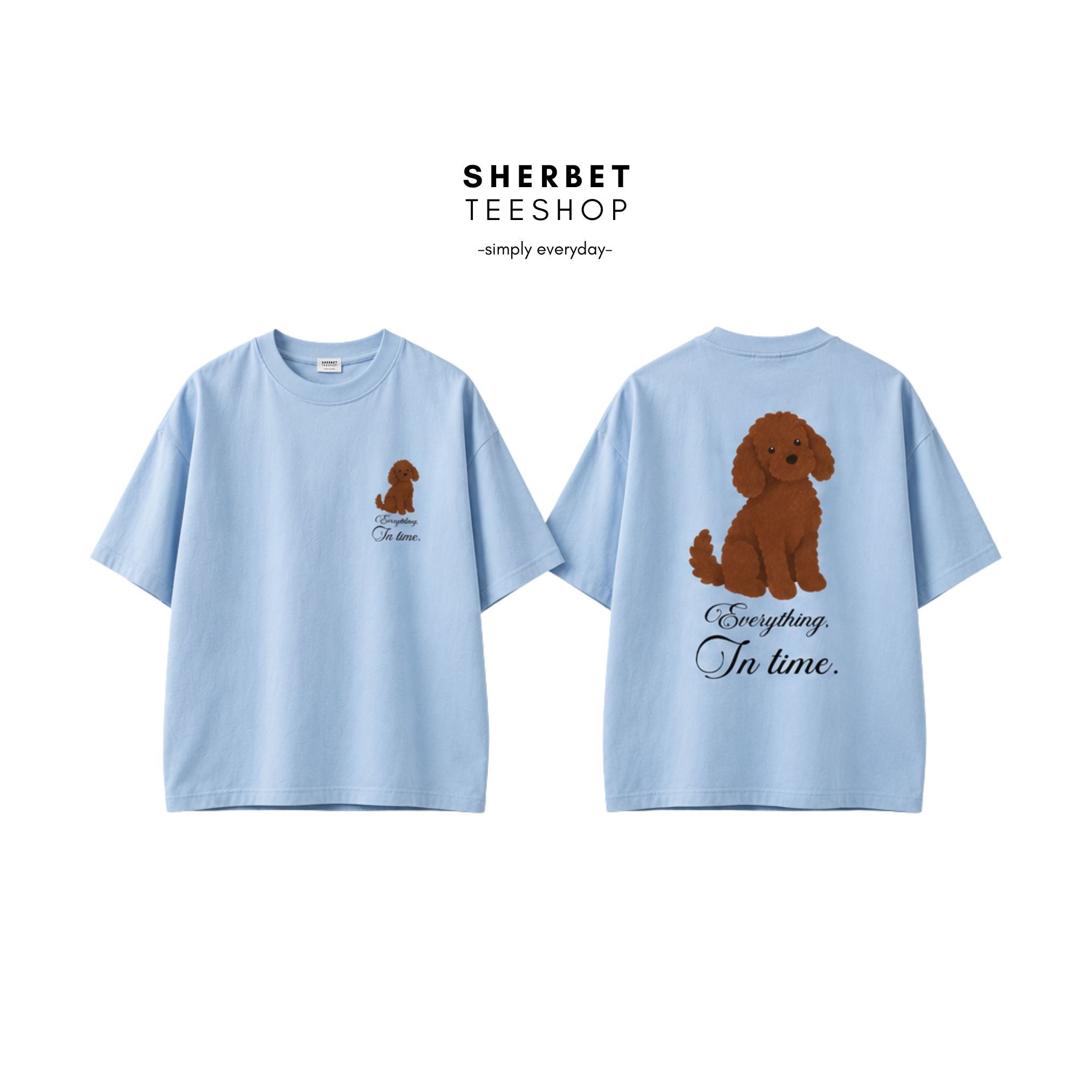 T-shirt Oversize : Cat / your mind 🤎 - Image 8